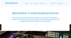 Desktop Screenshot of beamsystems.nl