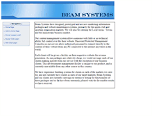 Tablet Screenshot of beamsystems.ie
